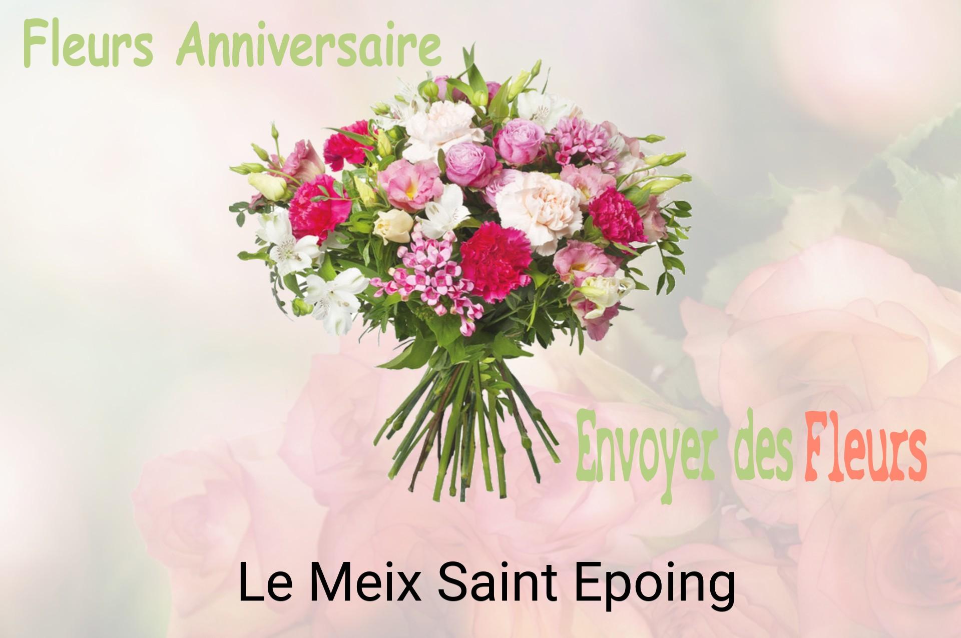 Bouquet de fleurs d’anniversaire livré à Le Meix-Saint-Epoing